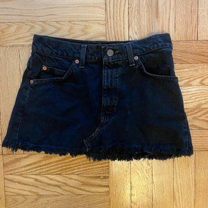 Vintage Levis Black Denim Skirt